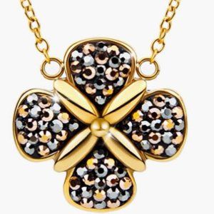 Bengnkes BG Four Leaf Clover Necklace for Women 18K Gold Plated Pendant Jewelry
